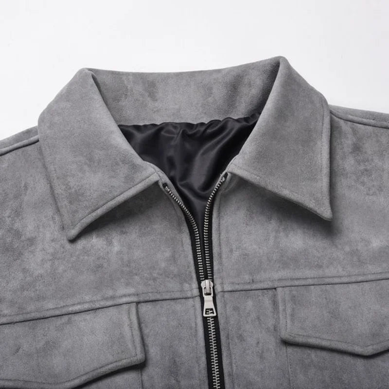 "Veste Suède"