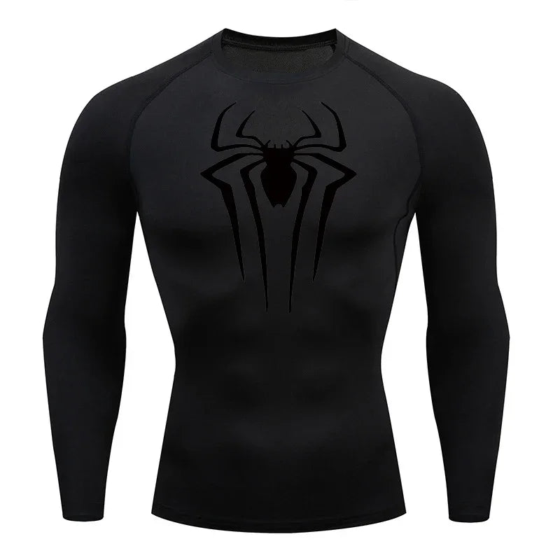 "Haut de compression Spider"