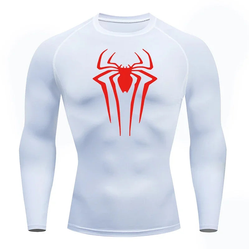 "Haut de compression Spider"