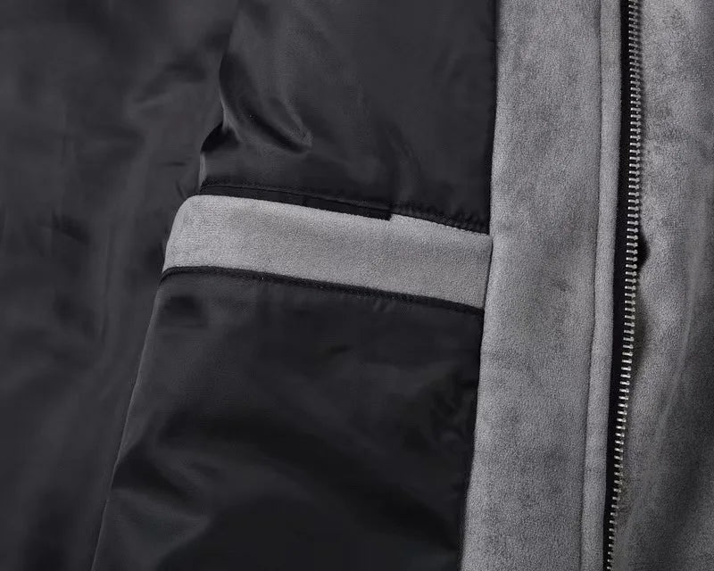 "Veste Suède"