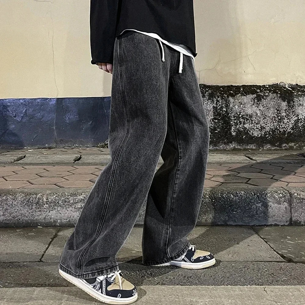 "Jean loose baggy"