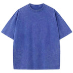 "Tee-shirt basic délavé Retro" Homme