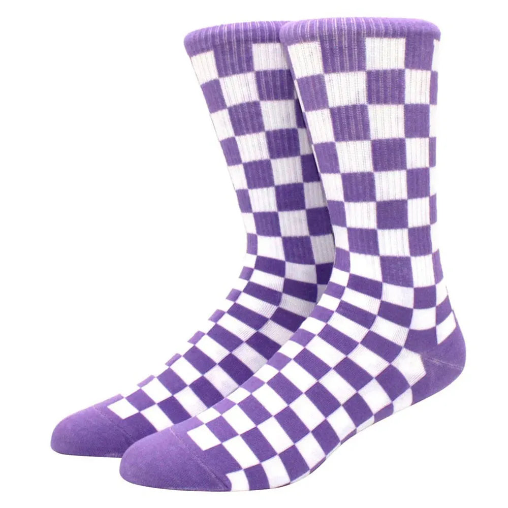 "Chausettes CheckerBoard"