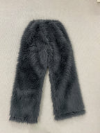 "Plush Fluffy Pants Oversize"
