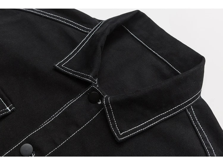 "Veste en Jean oversize"