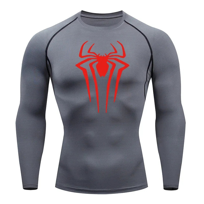 "Haut de compression Spider"