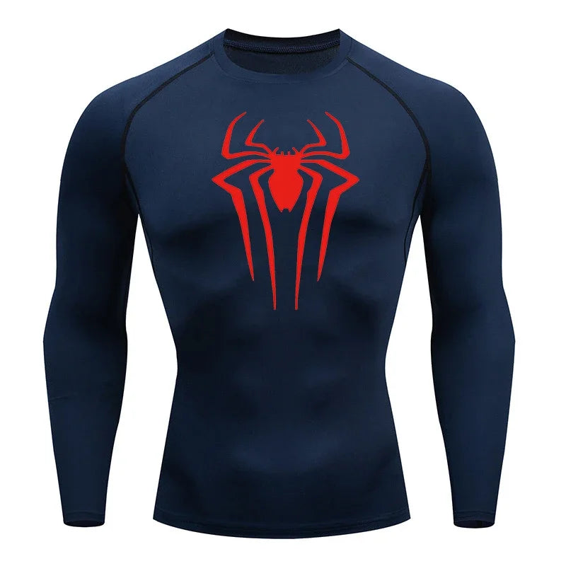"Haut de compression Spider"